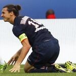 El sueco Zlatan Ibrahimovic se jugará su presencia en el Mundial frente a Cristiano Ronaldo. Y viceversa...