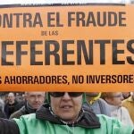 Imagen de una de las múltiples protestas realizadas por los afectados tras la compra de estos productos