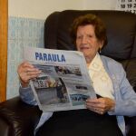 Una anciana de 107 años, voluntaria de Cáritas