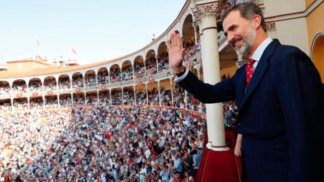 Felipe VI en la Corrida de la Beneficencia 2017