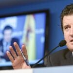 El vicepresidente del Consell y portavoz, José Císcar, compareció ante los medios tras la reunión semanal del Gobierno valenciano