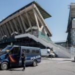 GRAFAND7358. SEVILLA (ESPAÑA), 23/05/2019.- Preparativos para el encuentro de final de la Copa...del Rey que disputarán el próximo sábado el FC Barcelona y el Valencia CF en el estadio de fútbol