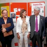 Rosa Hernández, Jesús García, Milagros Marcos, Godofredo García y José ignacio de Luis en el Foro Schola