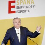 El presidente de la Caixa, ayer, en Navarra