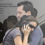 Los familiares se agolparon en el edifico Cermi a la espera de noticias