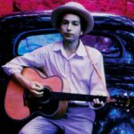 Bob Dylan, en los bosque de Woodstock, el lugar supuestamente idílico en el que vivía