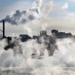 Fábricas altamente contaminantes en el río Missisipi, en una imagen tomada el pasado martes / AP