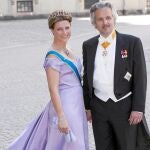 La princesa María Luisa de Noruega, con Ari Behn