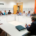 Los negociadores de las tres formaciones del Botànic II