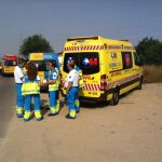 Imagen de archivo de una ambulancia del Summa