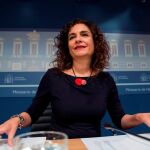 La ministra de Hacienda, María Jesús Montero, en una imagen de archivo / Efe