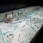 Maqueta de la Operación Chamartín