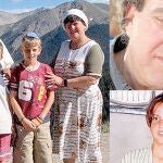 A la izquierda, Yehudit, madre y abuela. Derecha, Eljanan, de 64 años, y su difunta hija