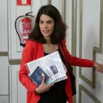 Isa Serra en el Palace en los desayuno de Forum Europa, el pasado día 13 de mayo de 2019