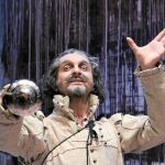 Fernando Negro, en «La sombra del Tenorio», que abre esta Muestra en el Lienzo Norte de Ávila.