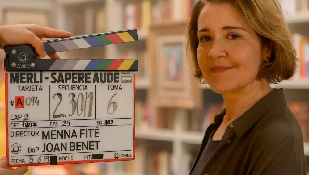 La actriz María Pujalte, que interpretará a Bolaño en el spin-off de Merlí