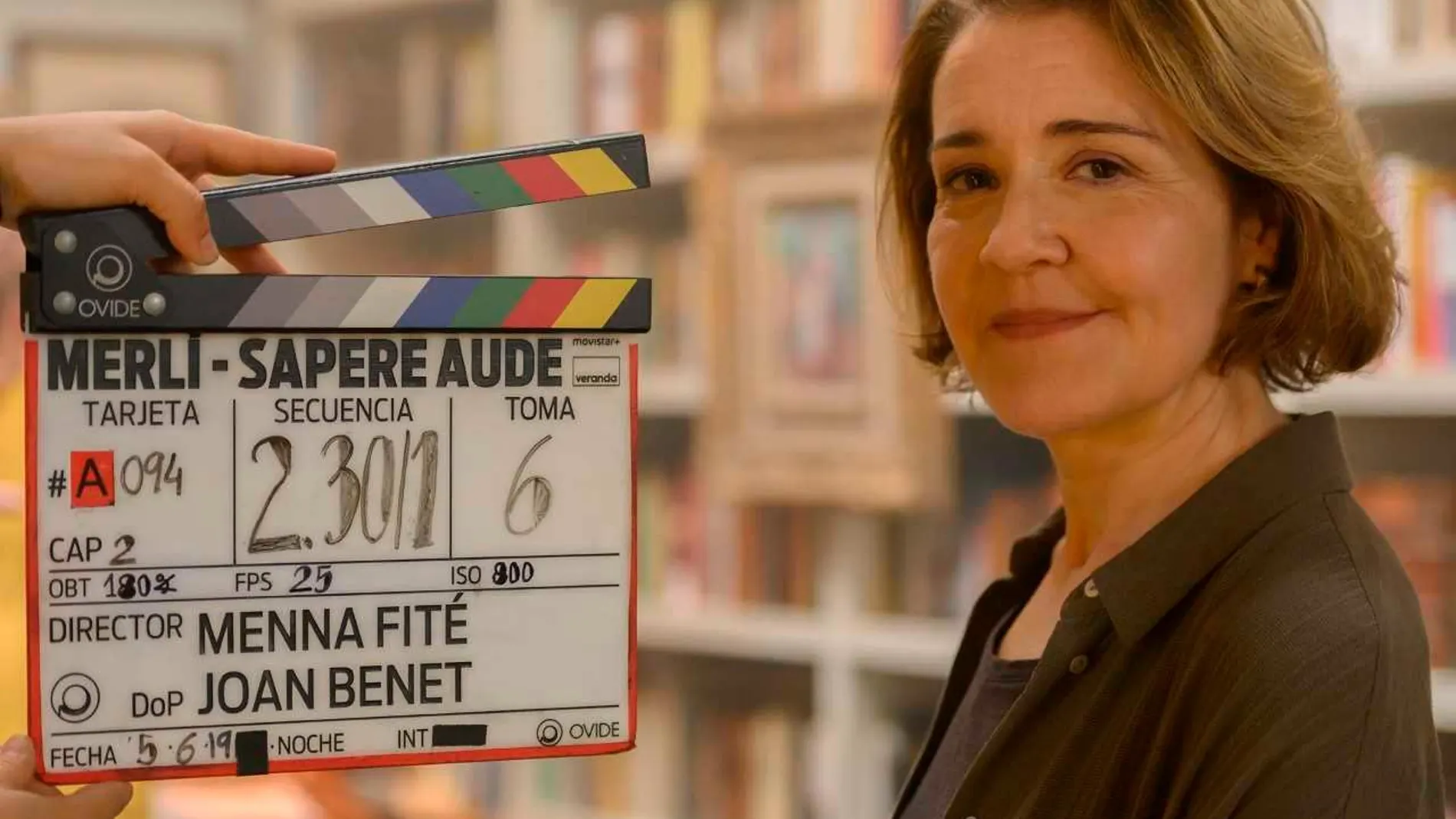 La actriz María Pujalte, que interpretará a Bolaño en el spin-off de Merlí