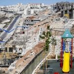 Vista general de casas israelíes en construcción en el asentamiento de Beitar Ilit, en Cisjordania