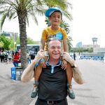 Isidro Fainé, presidente de la Fundación Bancaria La Caixa, durante el día de voluntariado organizado por la entidad
