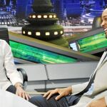 Pablo Motos junto a Will Smith en una de sus visitas al programa / Antena 3