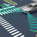 Simulación del funcionamiento de un coche autónomo, en una imagen de archivo / Dreamstime