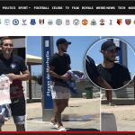 Imagen de la web del Mirror con Hazard posando con la camiseta del Real Madrid