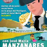 Cartel anunciador de la jornada taurina promovida por el torero alicantino