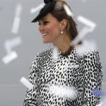Kate amadrinó el evento del bautizo oficial de un nuevo transatlántico para cruceros, «Princess Royal»