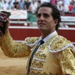 Fandiño pasea un trofeo, en imagen de archivo