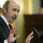 Rubalcaba no ha desvelado si se presentará a las primarias para candidato a la Presidencia del Gobierno.