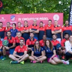 Presentación del circuito solidario de la Fundación Atlético de Madrid
