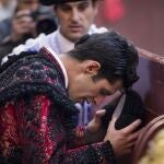 Alejandro Talavante, momentos antes de salir el primero de la tarde