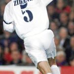 Zidane, en 2002