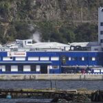 Sede principal en Chapela (Redondela), en la ría de Vigo, de la empresa Pescanova.