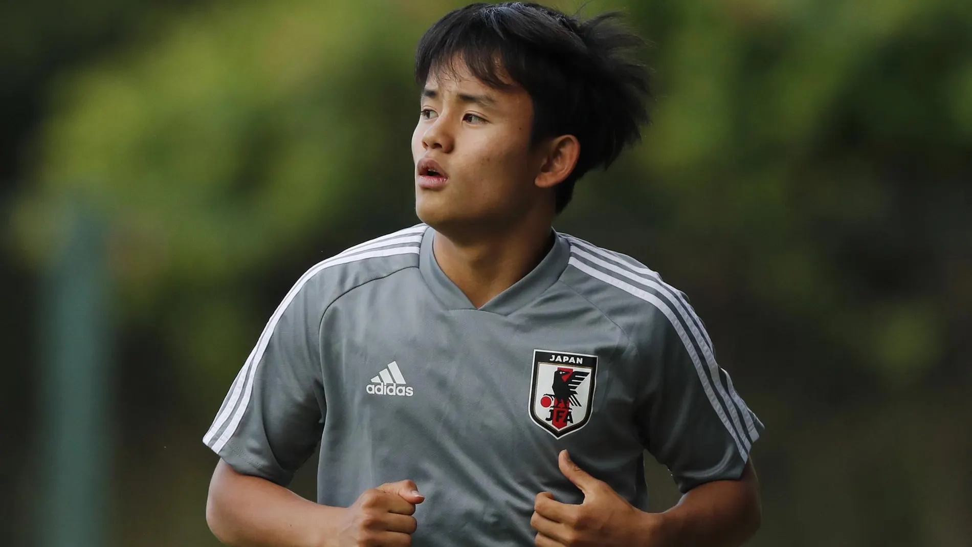 Takefusa Kubo, con la selección de Japón que va a jugar la Copa América en Brasil