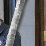 Rosario Porto y Alfonso Basterra el día en el que se procedió al registro de sus viviendas