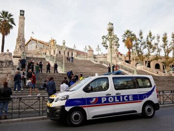 Imagen de archivo de un coche de la Polic&iacute;a francesa