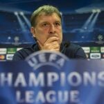 El técnico del Barça, Gerardo 'Tata' Martino, compareció ante los medios ya sabiendo del fallecimiento de su padre