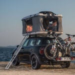 El Countryman all4 camp cuenta también con soporte para bicis.