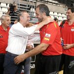 Fabra asistió al entrenamiento de la Selección Española de Baloncesto en Castellón