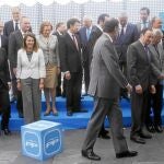 Rajoy y los presidentes autonómicos en la reunión del pasado mes de mayo