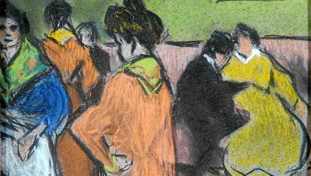«Casa de citas», el cuadro de Carles Casagemas en la colección del Museo Nacional de Arte de Cataluña