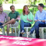 Susana Díaz recogió ayer 1.000 avales de las Juventudes Socialistas, en un acto en Málaga