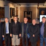 Presentación del proyecto Museo «Campos del Renacimiento», con la presencia del vicario general, Anastasio González; la presidenta de la Diputación, Ángeles Armisén; el delegado de Patrimonio Artístico, José Luis Calvo, así como párrocos y alcaldes de las localidades implicadas