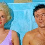 Doris Day y Rock Hudson en «Pijama para dos», una de las tres películas que interpretaron juntos