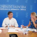 Castellano, ayer, en la presentación del Plan