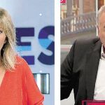 Sobre estas líneas, a la izda. Susanna Griso en «Espejo público». A la dcha., Antonio García Ferreras en «Al rojo vivo»