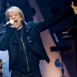 Jon Bon Jovi durante uno de sus conciertos