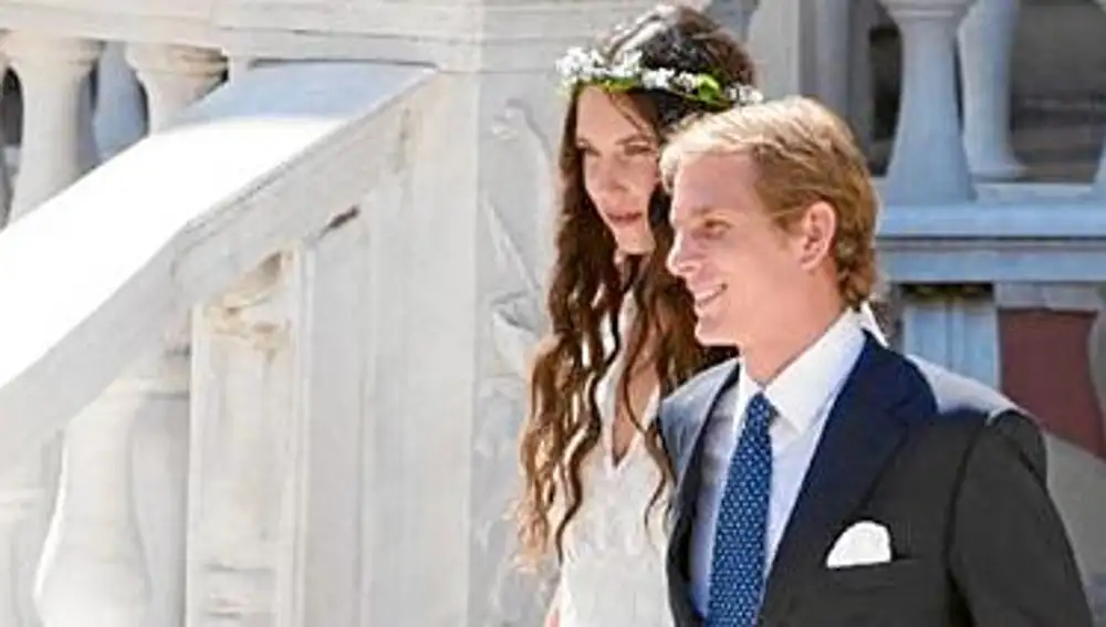 Tatiana Santo Domingo y Andrea Casiraghi se casan en una ceremonia civil