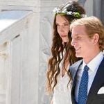 Tatiana Santo Domingo y Andrea Casiraghi se casan en una ceremonia civil